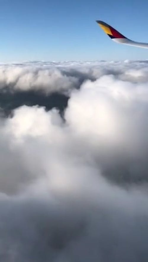 Aircraft Above Clouds