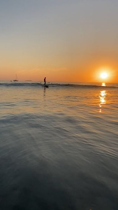 Irish B's ocean waves sunset video