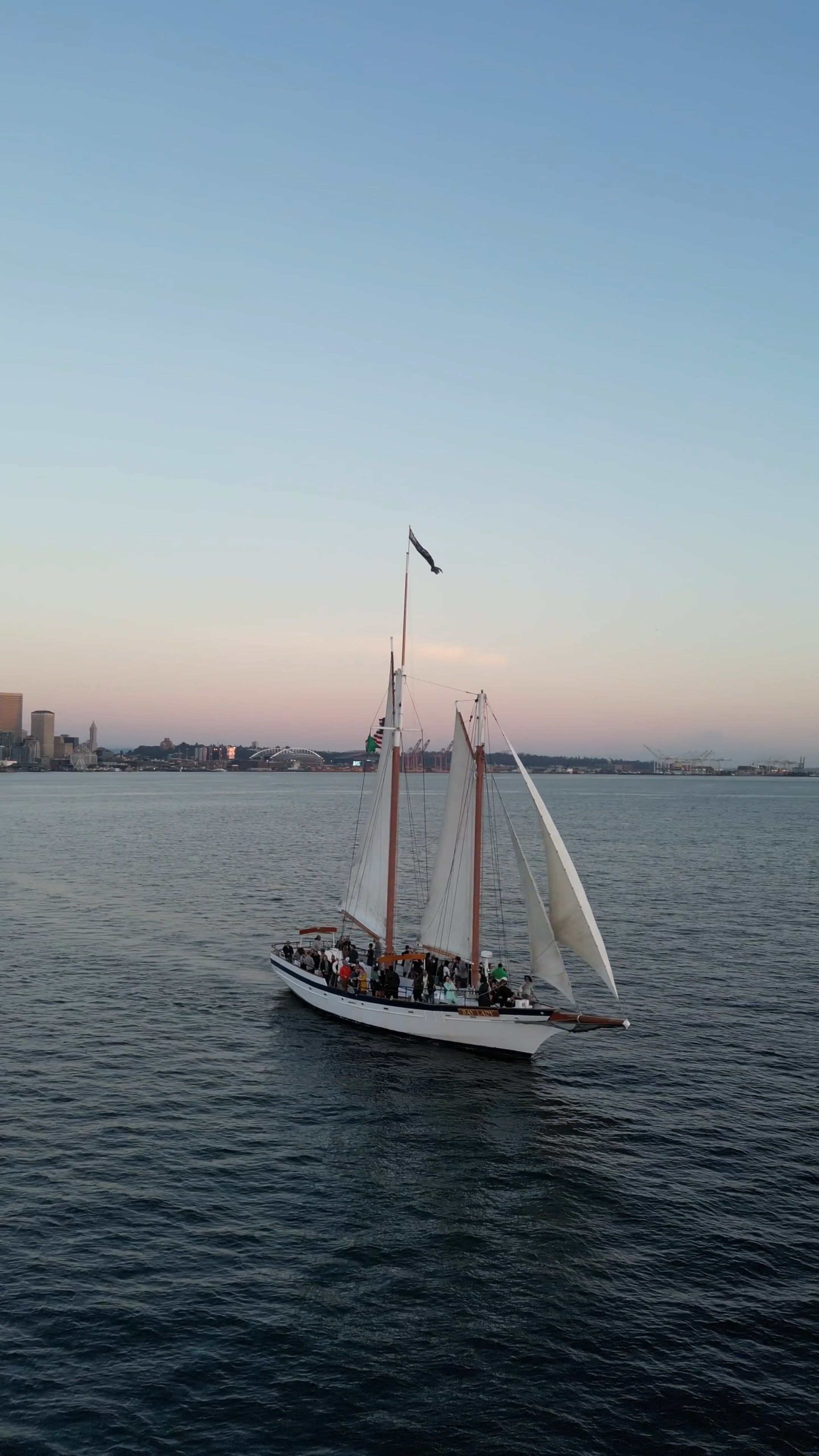 A Sailboat Crossing The Ocean Free Stock Video Footage, Royalty-Free 4K ...