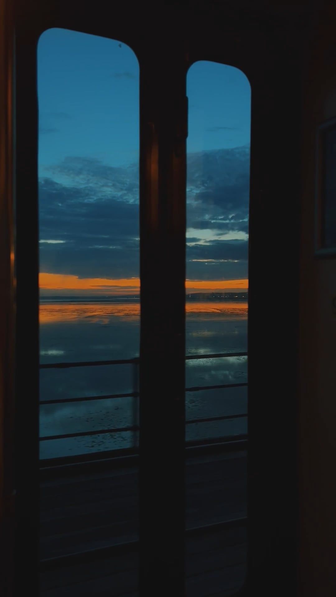 The view from the window of a boat Free Stock Video Footage, Royalty ...
