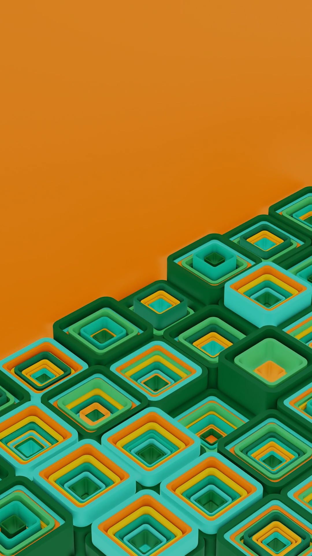 Digital Animation of a Geometric Pattern in Motion Free Stock Video ...
