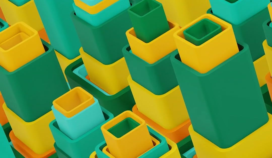 Square Tube Color Disign Colorful Square Tubes in Motion Free Stock Video Footage, Royalty-Free ...