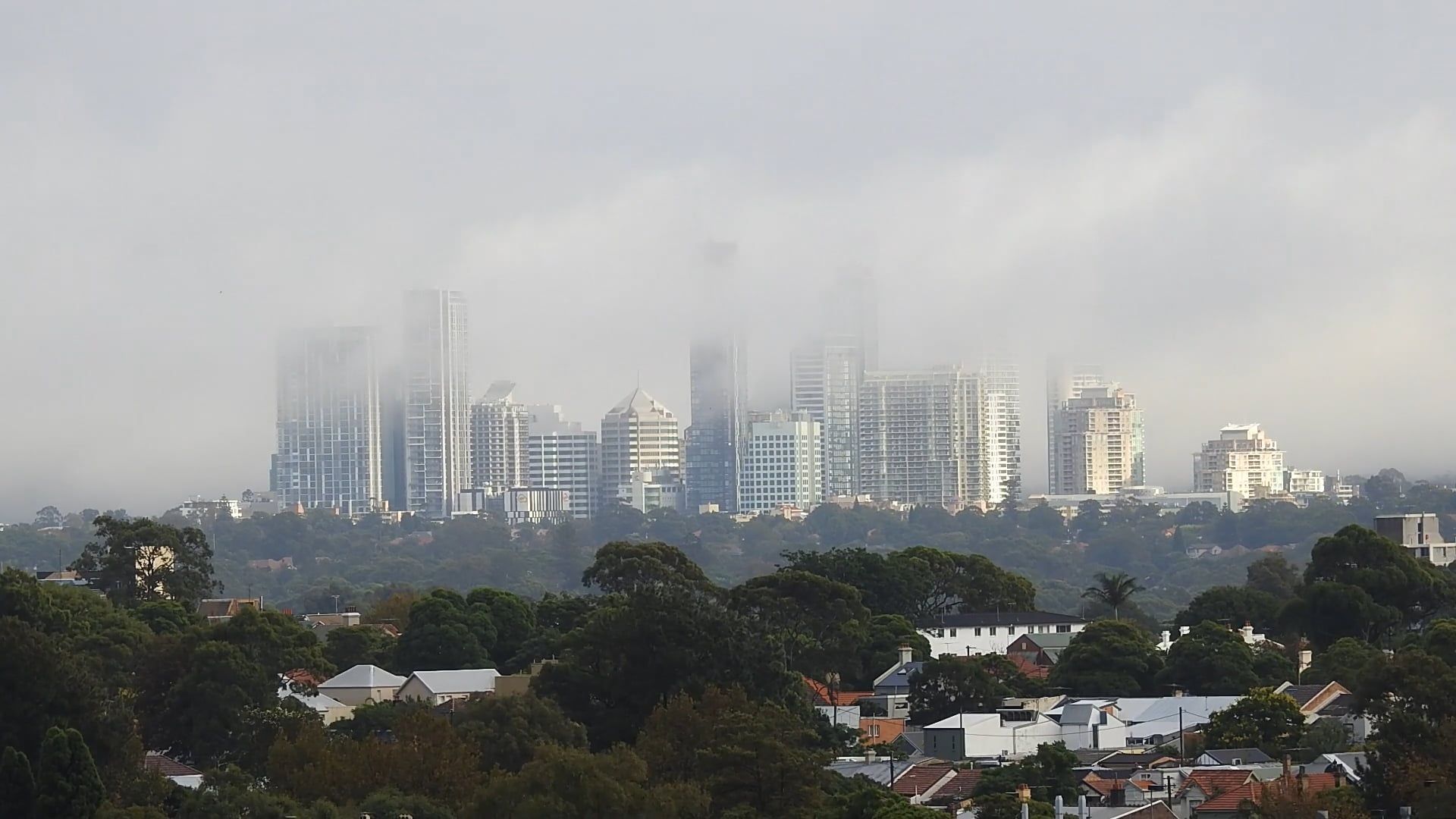 Time Lapse of Moving Clouds over the City Free Stock Video Footage ...