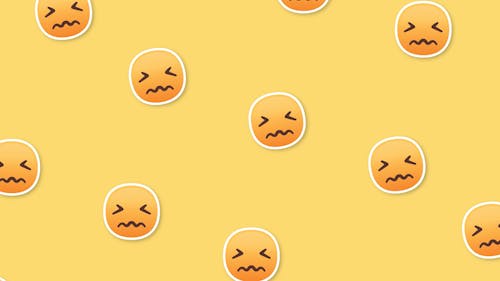 Digital Animation of Confounded Face Emojis