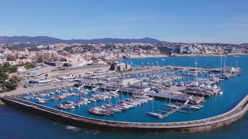 Marina de Cascais, Bay of Cascais,  marina on the Portuguese Riviera.