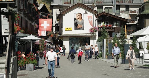 Bahnhofstrasse Zermatt Switzerland 