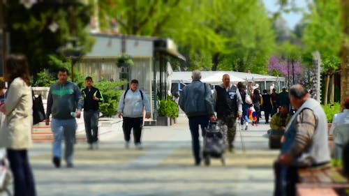 Different Kinds Of People On The Street