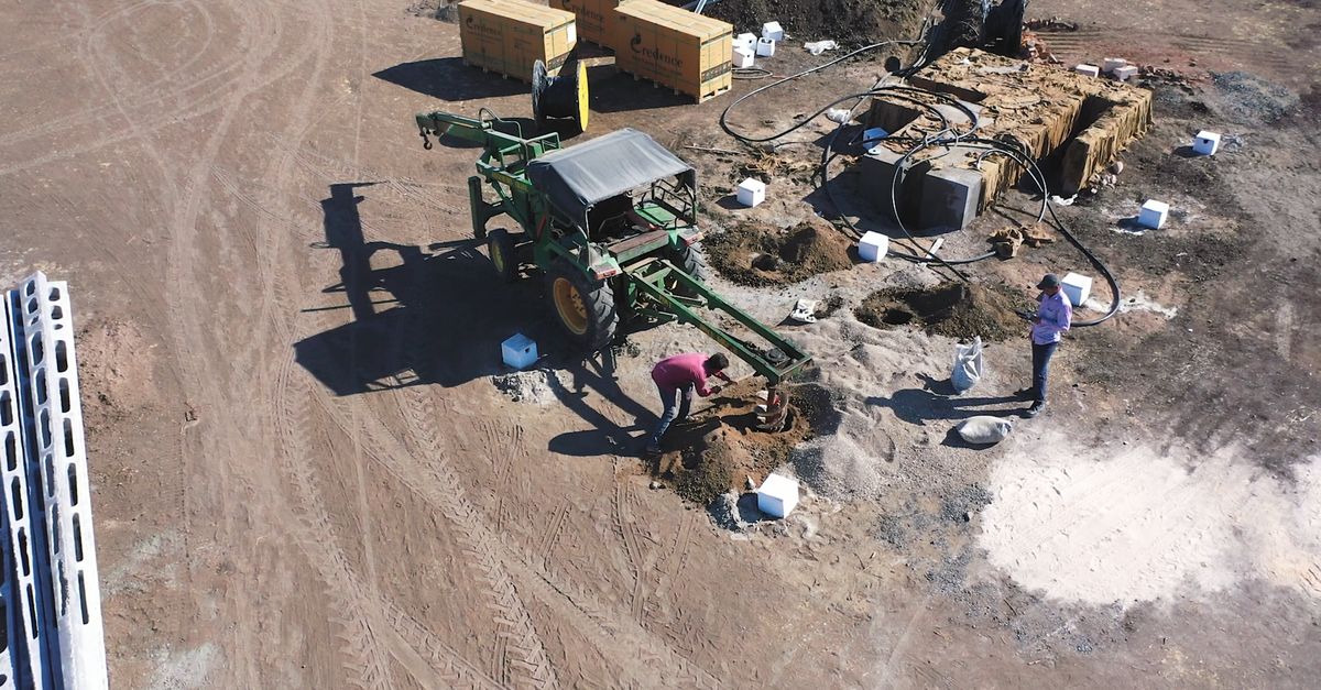 Solar Well Dig Kit Dig the well for water, Water Well Drilling, Groundwater hole drilling ...