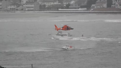 Coast Guards On Plane To Rescue