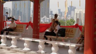 街道月饼视频素材视频素材