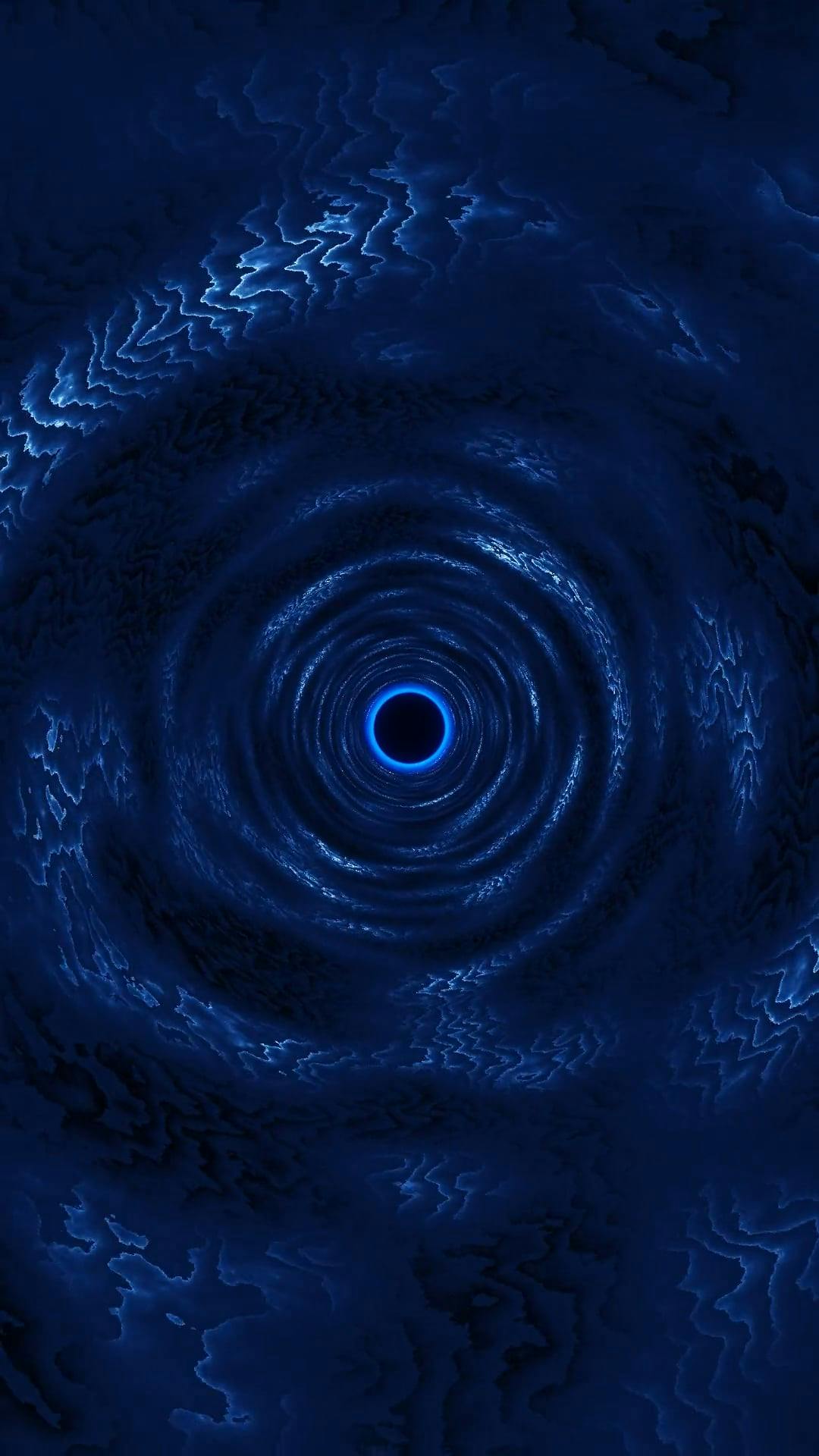 abstract blue vortex animation with swirling patterns 16629709