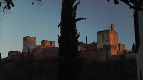 Vista de la Alhambra en Granada España