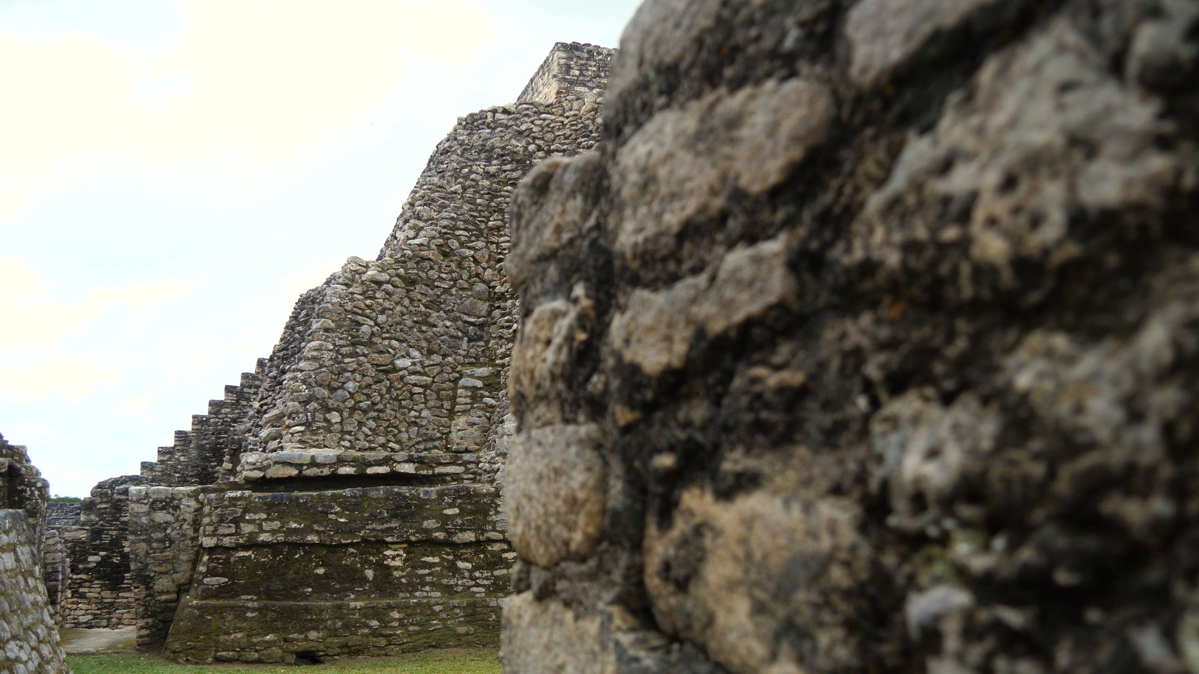 Explore the Majestic Mayan Pyramid Ruins Free Stock Video Footage ...