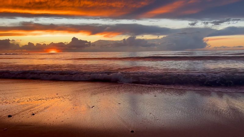 Sunset at the Beach Free Stock Video Footage, Royalty-Free 4K & HD ...
