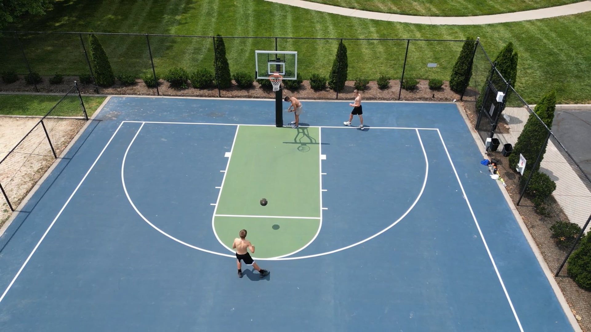 Drone Basketball Park Free Stock Video Footage, Royalty-Free 4K & HD ...
