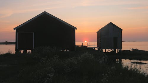 A Sunset at Vega Archipelago, Norway 