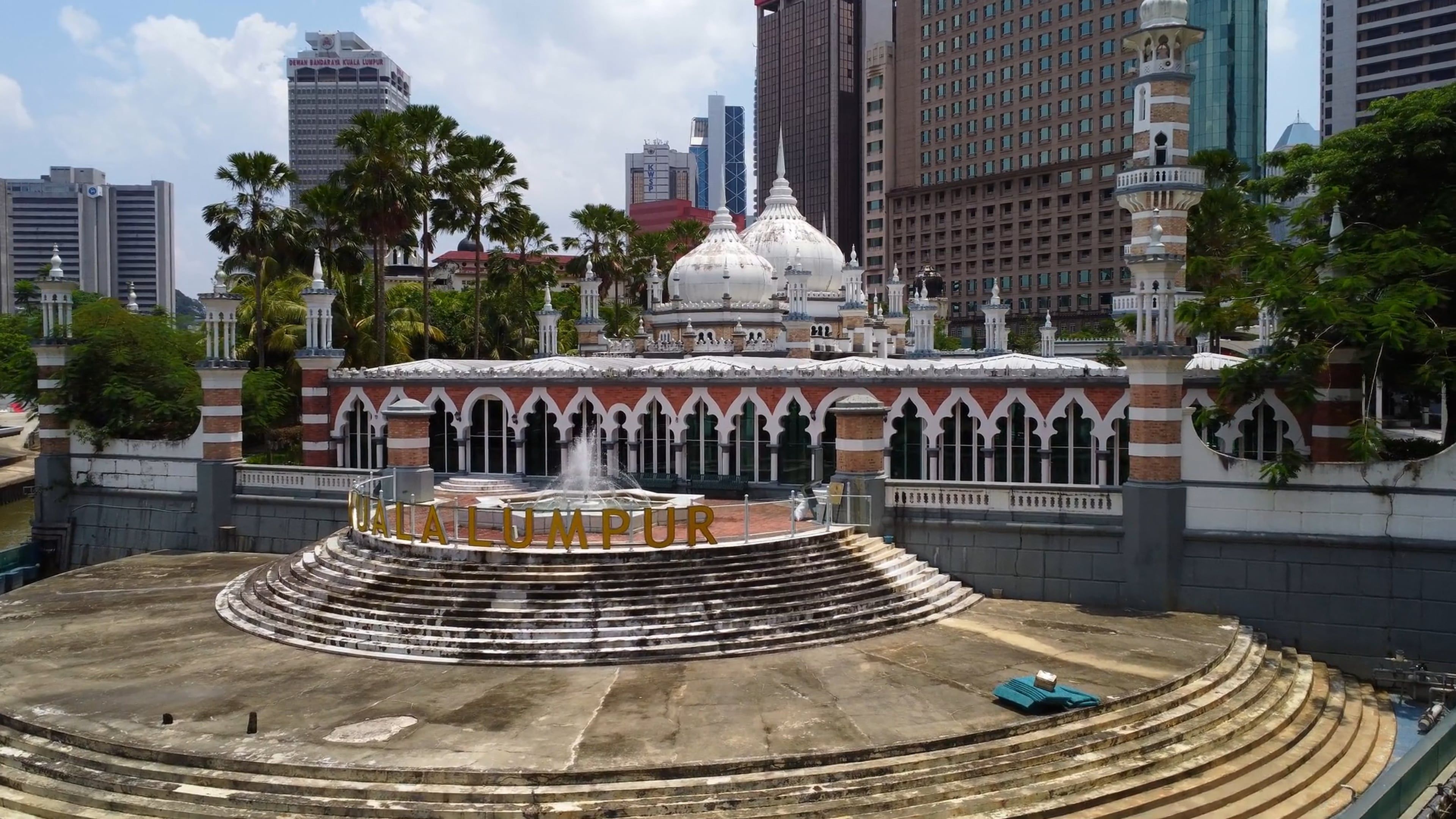 The view from the top of a mosque Free Stock Video Footage, Royalty ...