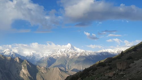 Timelapse Mountains Hunza Nagar Pakistan 