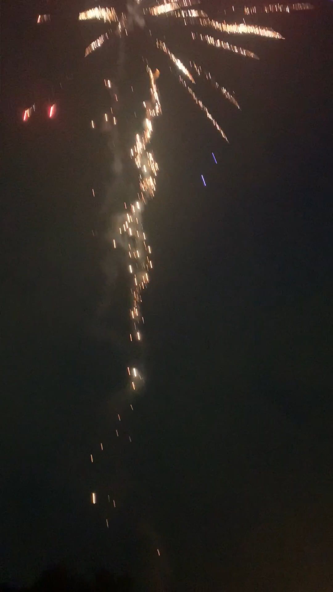 fireworks are lit up in the night sky 17492725 — free pexels stock footage