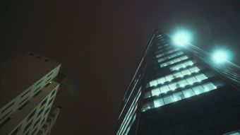 住宅灯光和建筑立面视频素材视频素材视频素材