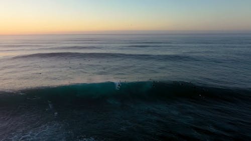 Sunset Surf Drone