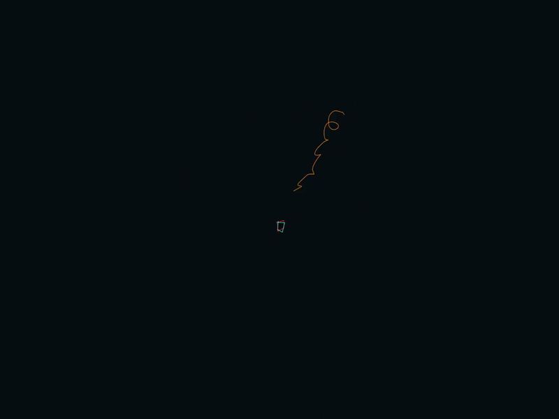 Dynamic Minimalist Red Line Animation Loop Free Stock Video Footage ...