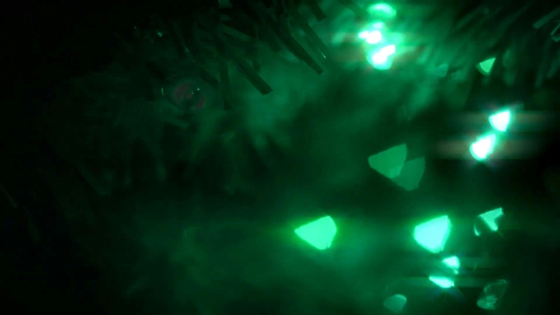 CloseUp View Of Blinking Christmas Lights · Free Stock Video