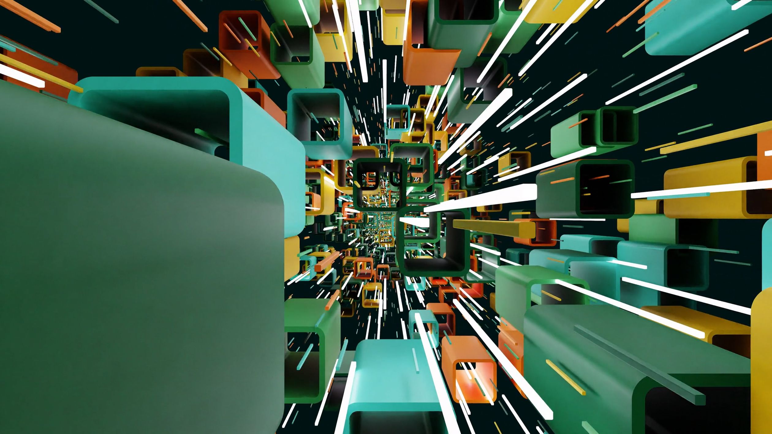 A computer generated image of a colorful background Free Stock Video ...