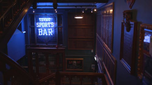 Teviot sports bar, still shot