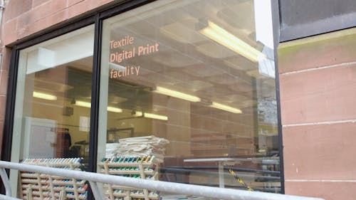 outside textile print facility 