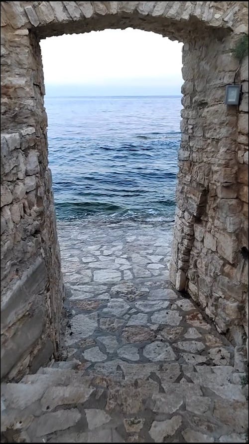 Adriatic sea in croatia 