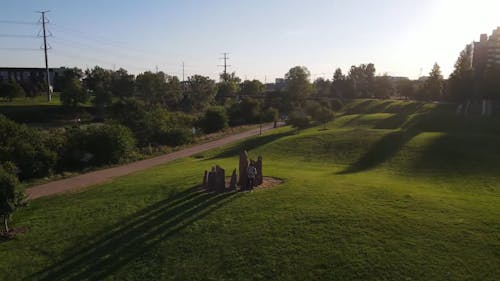 Park in city