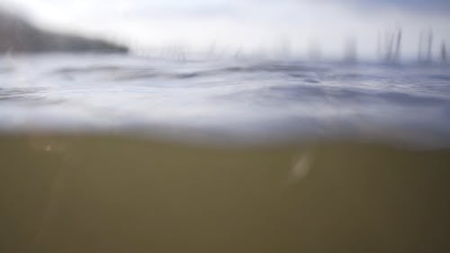 Vista En Primer Plano Del Agua