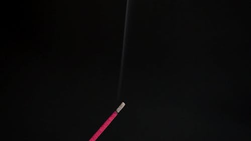 A Burning Incense Stick