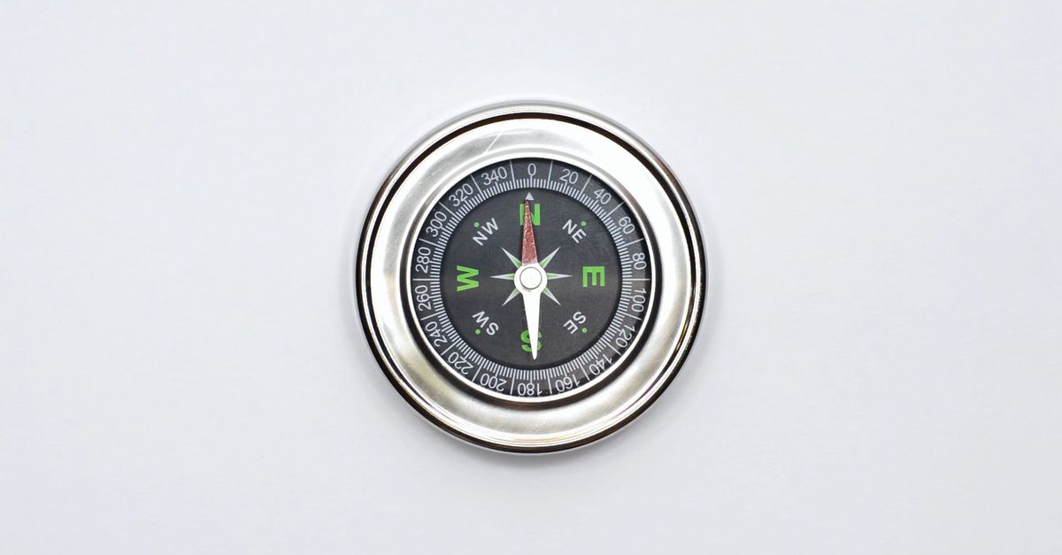 Close-Up View Of A Compass Free Stock Video Footage, Royalty-Free 4K ...