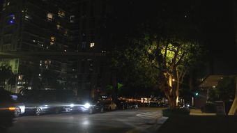住宅灯光和建筑立面视频素材免费下载视频素材
