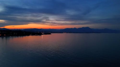 Sunset Gardasee
