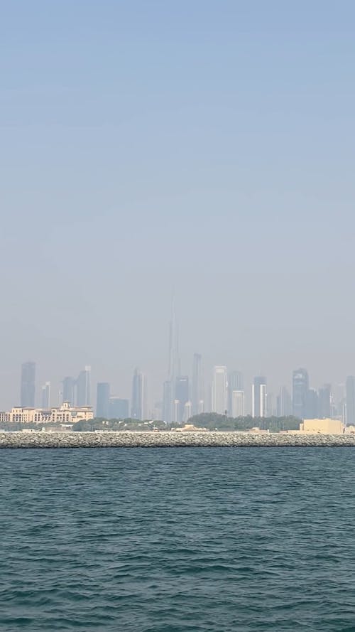 Dubai Skyline from Sea