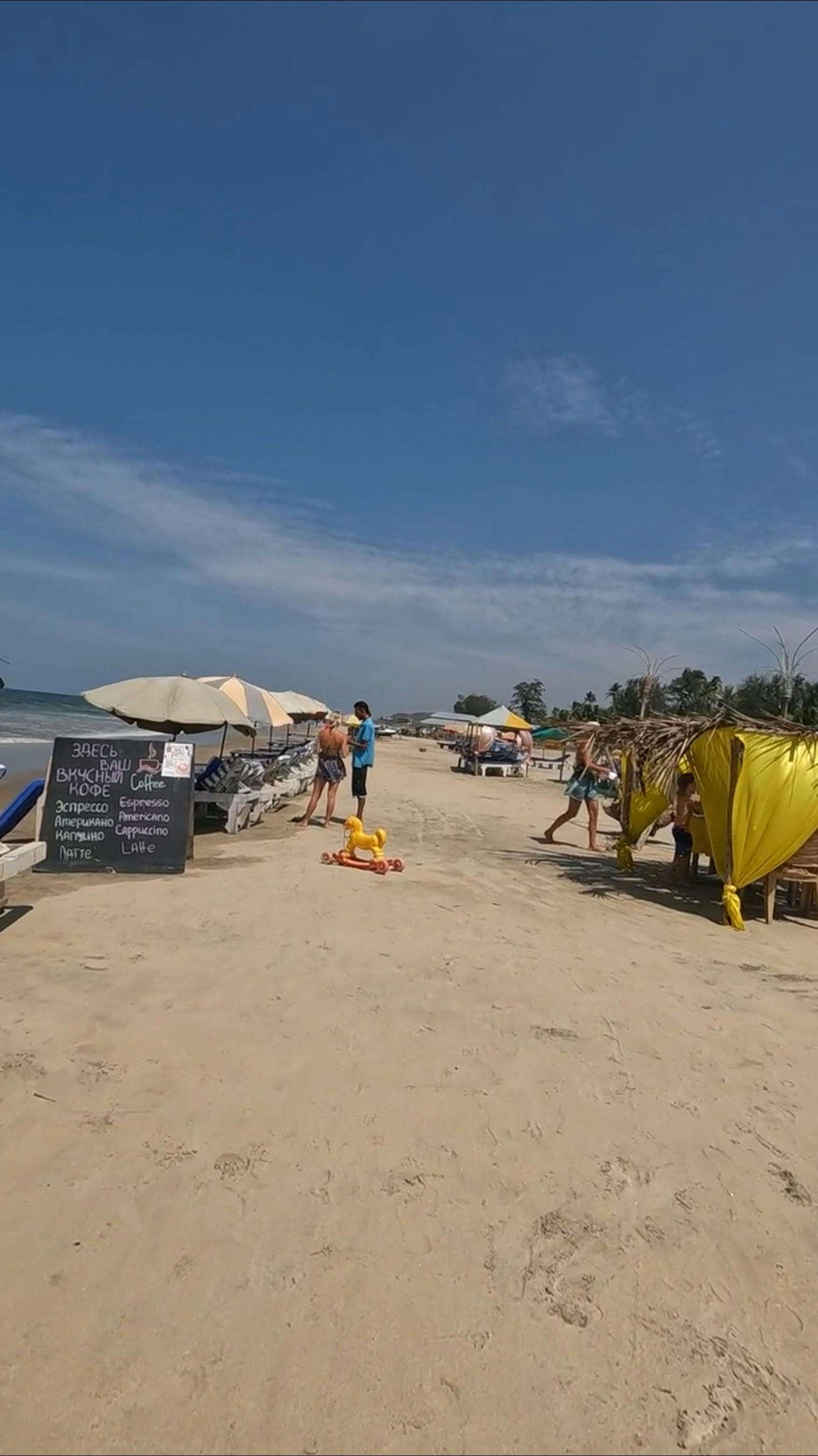 walking in goa beach foreigners Free Stock Video Footage, Royalty-Free 4K &  HD Video Clip