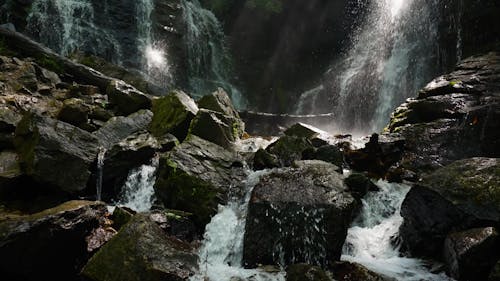 Double Waterfalls Rocky