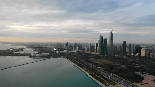 Aerial Shot Of City