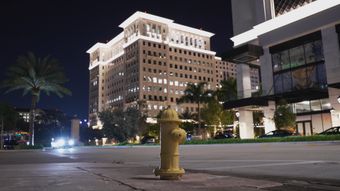 住宅灯光和建筑立面视频素材免费下载视频素材