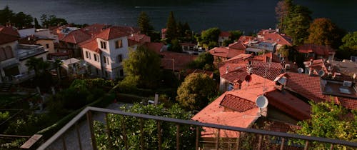 Lake Como Torno Drone Shot 