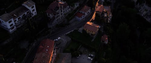 Lake Como Torno Drone Shot 