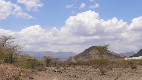 Clouds & landscape