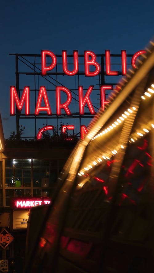 Public Market at Night