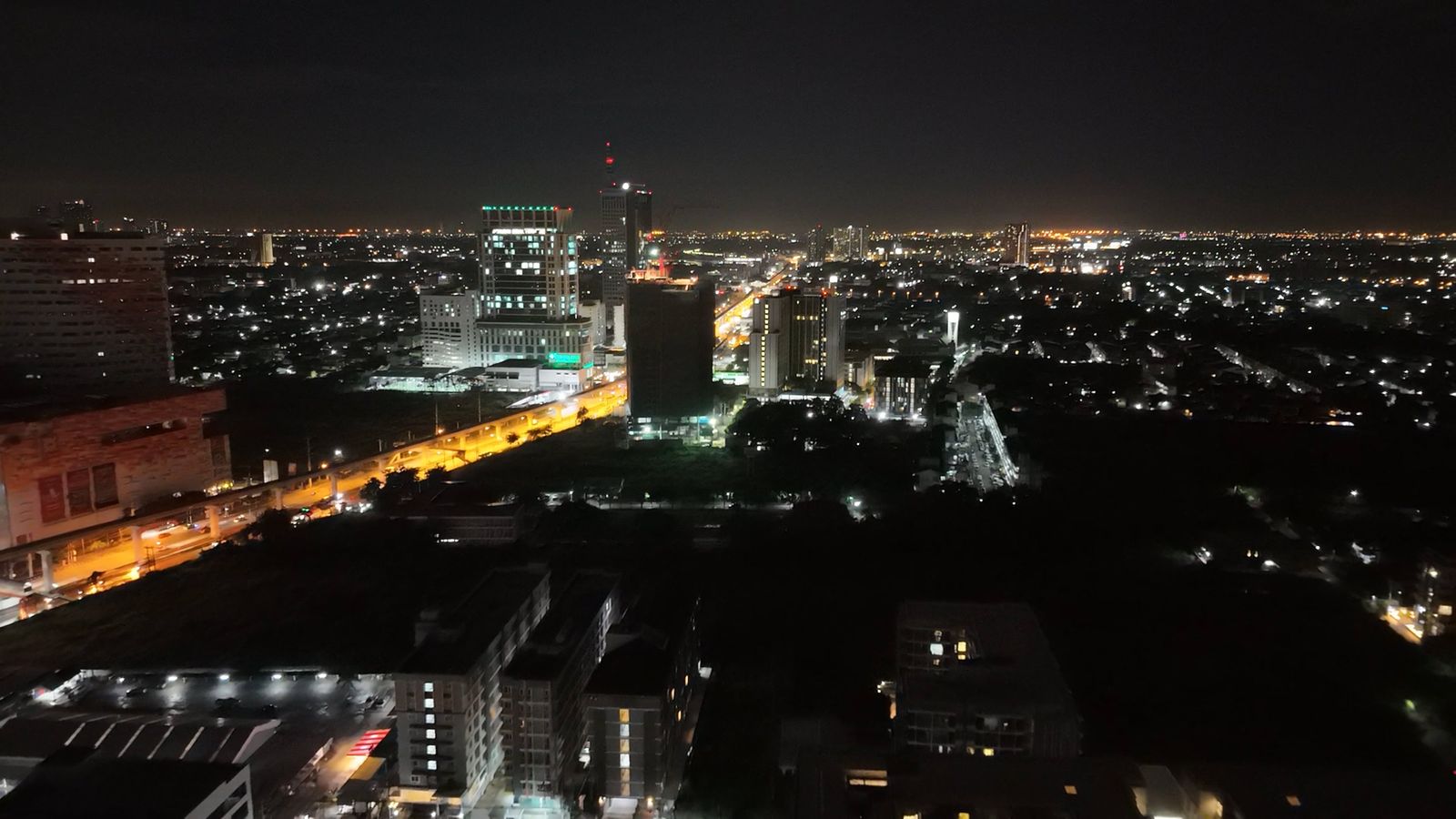 Lights Display On The Side Of A Building At Night Free Stock Video ...