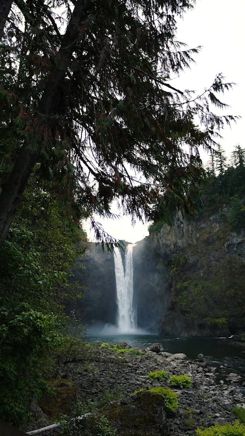 Dreamy Waterfall View