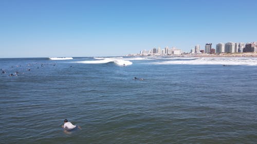 Surf in Punta del Este, Uruguay