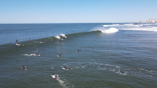 Surfing in summer, Uruguay
